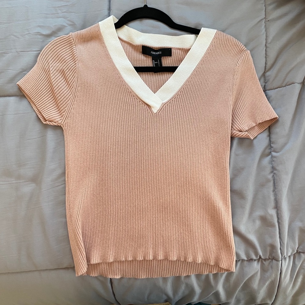 pink forever 21 top